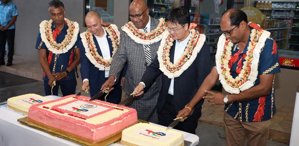 inauguration of TotalEnergies Nokonoko service station in Fiji